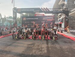 Kejurnas Supermoto 2024 : FFA 250 Moto 1 Dibagi Rata Salim Brothers Dan Somma Brothers